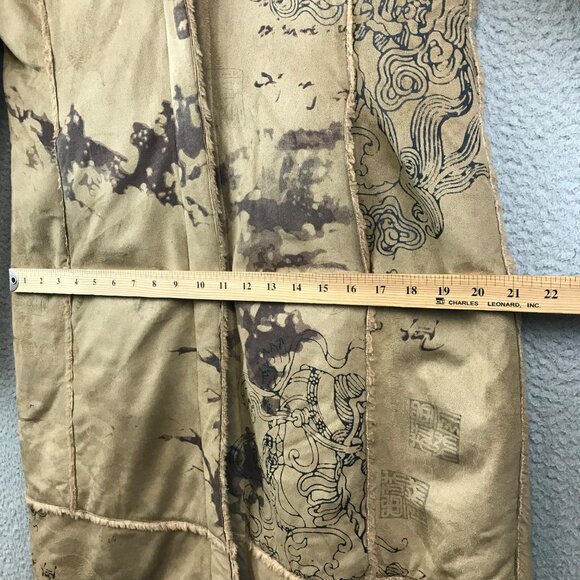 Sao Paulo Womens Faux Suede Shearling Lined Mid-Length Coat 10 - Picture 10 of 14